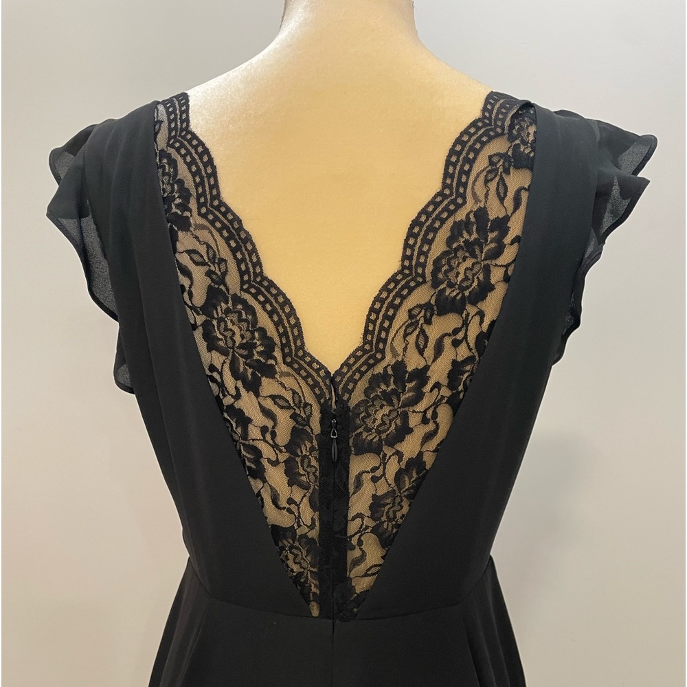 Express Black Lace-Back Dress - Picture 2 of 12